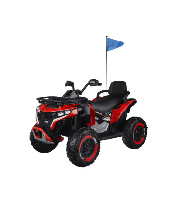 Laste akuga quad, punane, 4x4 PA0328