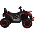 Laste akuga quad, punane, 4x4 PA0328