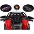 Laste akuga quad, punane, 4x4 PA0328