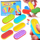 Magnetilised sensoorsed liugurid, stressileevendavad Fidget Toys, 6 tk ZA6422