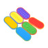 Magnetilised sensoorsed liugurid, stressileevendavad Fidget Toys, 6 tk ZA6422