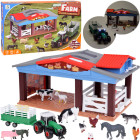Laste farm loomade, traktori ja haagisega, valgus ja helid ZA6308