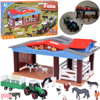 Laste farm loomade, traktori ja haagisega, valgus ja helid ZA6308