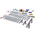 Elektriline rong autotranspordivaguniga, 4 auto ja 5 vaguniga, 762 cm RC0802
