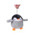 Pehme piiksuga pingviin Edek, armas seljakotiripats ZA6426, 11 cm