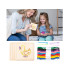 Montessori puidust põimimismäng, 4 šablooni ja mulinee ZA6543
