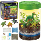 Valgustatud dinosauruste aed 3 ühes – terraarium, lamp ja taimede kasvatamine DIY ZA6567