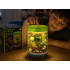 Valgustatud dinosauruste aed 3 ühes – terraarium, lamp ja taimede kasvatamine DIY ZA6567