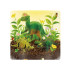 Valgustatud dinosauruste aed 3 ühes – terraarium, lamp ja taimede kasvatamine DIY ZA6567