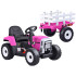 Akuga traktor haagise ja puldiga PA0242