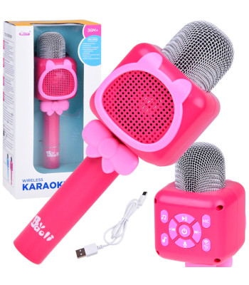 Juhtmevaba laste karaokemikrofon salvestamise ja Bluetoothiga IN0168