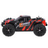 Kaugjuhitav maastikuauto RC buggy 4x4, harjadeta mootor, punamust, RC0773, 1:18, 26 x 18,5 x 12 cm