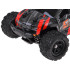 Kaugjuhitav maastikuauto RC buggy 4x4, harjadeta mootor, punamust, RC0773, 1:18, 26 x 18,5 x 12 cm