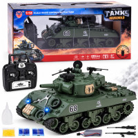 Kaugjuhitav tank Sherman M4A3 RC 2,4 GHz RC0769, 36 cm