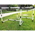 Laste jalgpalliväravate komplekt, 2 väravat, 2 palli ja pump, SP0886, 95 × 70 × 48 cm
