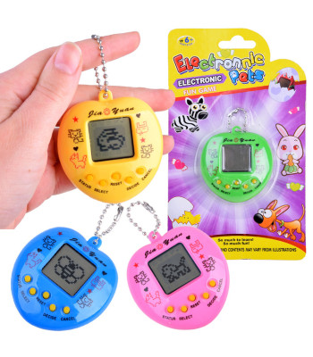 Elektrooniline mäng TAMAGOCHI tamagoczi võtmehoidja virtuaalse lemmiklooma eest hoolitsemiseks GR0212