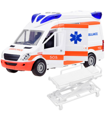 Heli ja kanderaamiga kiirabiauto ZA3835