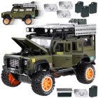 Metallist maastikuauto heli ja LED-valgusega 1:24 ZA4795