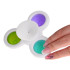 Sensoorne mänguasi fidget spinner iminapaga, 3 tk ZA5340