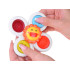 Sensoorne mänguasi fidget spinner iminapaga, 3 tk ZA5340