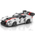 Tehnilised ehitusklotsid, valge VIPER-i supersportauto spoileriga – 419 osa, ZA5784