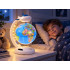 GLOBUS hõljuv gloobus 4-ühes, LED-lamp, Bluetooth-kõlar ja kell, 360° pöörlemine, ZA6313