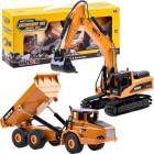 Metallist ekskavaatori + kallurauto mudelite komplekt 2-in-1 ZA3910