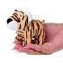 Pehme mänguasi Safari TIIGER – seeria „mini loomad loomaaiast“, ZA4415 A, 8 × 11 × 5 cm