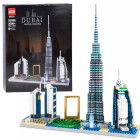 Ehitusklotsid Dubai panoraam – linna kuulsad ehitised 3000+ele ZA6269