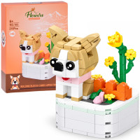 Tehnilised ehitusklotsid – koerad alusel, Shiba Inu, ZA6620 H, 210ele