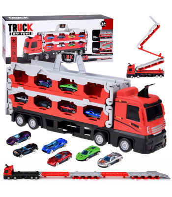 TIR-autotransporter 6 autoga, kahetasandiline, kokkupandav, 200cm, ZA6587