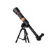 Laste astronoomiline teleskoop metallstatiiviga – 2 okulaari, LUNETA ZA6300, 18x, 60x