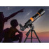 Laste astronoomiline teleskoop metallstatiiviga – 2 okulaari, LUNETA ZA6300, 18x, 60x