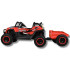 Kahekohaline laste akuauto järelhaagisega buggy 4x4 PA0342