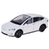 Metallkerega kaugjuhitav auto led-tulede ja suitsuefektiga, valge – Tesla Model X RC0772, 1:22