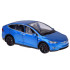 Metallist kaugjuhitav auto led-tulede ja suitsuefektiga, sinine – Tesla Model X RC0772, 1:22