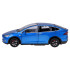 Metallist kaugjuhitav auto led-tulede ja suitsuefektiga, sinine – Tesla Model X RC0772, 1:22