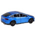 Metallist kaugjuhitav auto led-tulede ja suitsuefektiga, sinine – Tesla Model X RC0772, 1:22