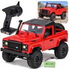 Kaugjuhitav 2 ühes maastikuauto 4x4 – LAND ROVER Defender 90, RC0760, 1:12