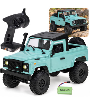 Kaks ühes puldiga juhitav maastikuauto – Land Rover Defender 90 4x4, 1:12, RC0760