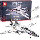 Tehnilised ehitusklotsid, Ameerika hävituslennuk, F-14 Tomcat, 1443 osa, ZA5301