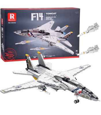 Tehnilised ehitusklotsid, Ameerika hävituslennuk, F-14 Tomcat, 1443 osa, ZA5301