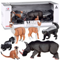 Safari metsloomade kujukeste komplekt, 6 tk, ZA4474