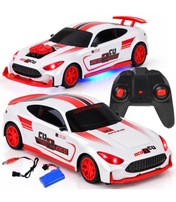 Valgustusega transformeeruv kaugjuhitav RC-auto, kuni 15 km/h, 1:16, RC0757