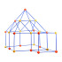 Konstruktsioonikomplekt suurte ehituskõrtega, 81 osa, ZA3873