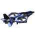 Tulistav Combat-droon, juhtimine kindaga ja RC-puldiga RC0750