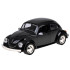 Kaugjuhitav retroauto Põrnikas, must, 1:16, 27 MHz, RC0759