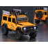 Raadio teel juhitav maastikuauto Land Rover Defender 110, kollane – 4WD, 1:18, RC0762