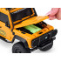 Raadio teel juhitav maastikuauto Land Rover Defender 110, kollane – 4WD, 1:18, RC0762