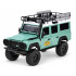 Kaugjuhitav maastikuauto Land Rover Defender, roheline, 1:18, 4WD, 2,4 GHz, RC0762